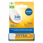 Apsauginis lūpų balzamas su SPF50 Nivea Sun Protect, SPF50, 5,5 ml