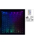 Elektrinė girlianda TINKLAS, IP44, 400 LED, RGB, 5V/10W adapteris, su pultu, 2 x 2 m