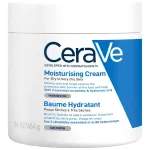Drėkinamasis veido ir kūno kremas CeraVe Moisturising Cream, 454 ml