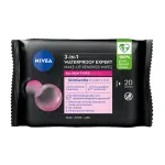 Profesionalios makiažo valymo servetėlės Nivea MicellAir, 20 vnt.