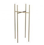 Augalų stovas SCOTT, auksinės sp., 19 x 55 cm