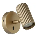 Ta&scaron;kinis &scaron;viestuvas EGLO PORTILLO, GU10, 1 x 5W, su jungikliu, žalvario sp.