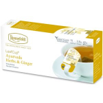 LeafCup&reg; žolelių arbata "Ajurveda Herbs & Ginger" 15 vnt