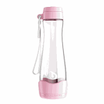 BWT stiklinė gertuvė rožinė 550 ml