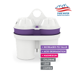 BWT &scaron;arminio vandens filtras  su magniu 3 vnt