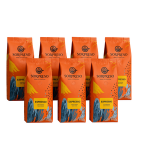 SORPRESO kavos pupelių rinkinys  "Espresso" 7 vnt x 1 kg