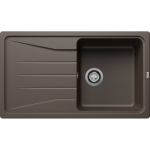 Plautuvė BLANCO SONA 5 S SILG PDUR Coffee O.AF