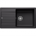 Plautuvė BLANCO LEGRA XL 6 S SILG Black O.ZUB O.AF