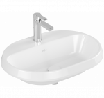 Villeroy - Boch Architectura įleidžiamas praustuvas, 60 cm, be persipylimo : Spalva - Balta blizgi (White Alpine)