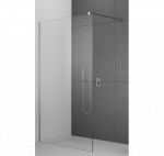Radaway MODO NEW II walk-in du&scaron;o kabina : Profilio spalva - Braižytas varis, Stiklas - Skaidrus, Walk-in du&scaron;o pertvaros nominalus matmuo - 80