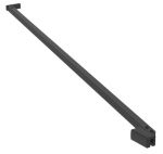 I&Scaron;PARDAVIMAS. Ideal Standard CONNECT 2 stabilizuojantis stiklo sienelės kampinis laikiklis juodos matinės spalvos, K9381V3