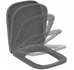 Ideal Standard i.life B klozeto dangtis su sėdyne, Soft Close-Easy Take Off, T4683