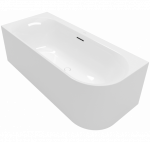 Villeroy - Boch vonia Loop - Friends 180x80 cm, kairinė, pasirenkama spalva : Spalva - Balta blizgi (White Alpine), Vonios ilgis - 1800 mm, Vonios plotis - 800 mm