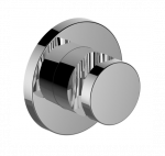 Keuco du&scaron;o žarnelės laikiklis apvalus, pasirenkamos spalvos : Spalva - &Scaron;lifuotas pavir&scaron;ius - nikelio