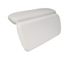 Balteco Super Soft ortopedinė vonios pagalvėlė, baltos spalvos 37x27x5