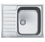 I&Scaron;PARDAVIMAS. Franke AGX 211-62 G nerūdijančio plieno plautuvė, SlimTop (integruotas ekscentrinis ventilis)