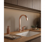 I&Scaron;PARDAVIMAS. Ideal Standard Gusto virtuvės mai&scaron;ytuvas, 2 dalių, vario spalva