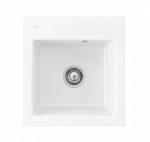 Villeroy - Boch Subway 45 XS keraminė plautuvė : Spalva - Balta blizgi (White Alpine), Ventilis - Įprastas ventilis