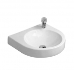 Duravit Architec 575x520 pakabinamas praustuvas (de&scaron;inė) : Spalva - Balta