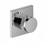 Keuco du&scaron;o žarnelės laikiklis kvadratinis, pasirenkamos spalvos : Spalva - &Scaron;lifuotas pavir&scaron;ius - nikelio