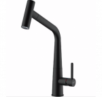 FRANKE Icon mai&scaron;ytuvas plautuvei su i&scaron;traukiama žarna - du&scaron;eliu, pasirenkama spalva : Spalva - Juoda matinė