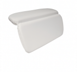 Balteco Super Soft ortopedinė vonios pagalvėlė, baltos spalvos 37x27x5