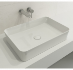 Bocchi Sottile pastatomas praustuvas 55x38cm, baltos spalvos