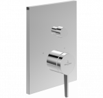 Villeroy - Boch Conum potinkinis du&scaron;o/vonios mai&scaron;ytuvas su diverteriu, pasirenkama spalva : Spalva - Juoda matinė