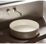 BetteLiv Shell plieninis pastatomas praustuvas, 320 mm skersmens, pasirinkite spalvą : Spalva - Balta blizgi