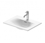 Duravit Viu įleidžiamas praustuvas 600x450 : Spalva - Balta blizgi