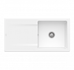 Villeroy - Boch Siluet 60 keraminė plautuvė : Spalva - Balta matinė, Ventilis - Ekscentrinis ventilis