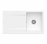 Villeroy - Boch Siluet 50 keraminė plautuvė : Spalva - Balta blizgi (White Alpine), Ventilis - Įprastas ventilis