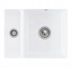 Villeroy - Boch Subway 60 XU keraminė plautuvė : Spalva - Balta matinė, Ventilis - Įprastas ventilis