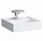 Pastatomas praustuvas Kartell by Laufen 460x460 : Spalva - Balta blizgi