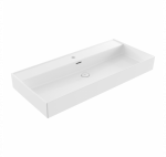 BOCCHI Milano pakabinamas/pastatomas praustuvas 1000x465 : Spalva - Jazminų matinė