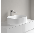 Villeroy - Boch Collaro Ovalus pastatomas praustuvas 56x36cm : Spalva - Balta blizgi (White Alpine) - Ceramic Plus danga