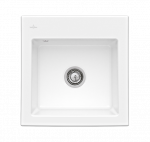 Villeroy - Boch Subway 50 S keraminė plautuvė : Spalva - Balta matinė, Ventilis - Įprastas ventilis