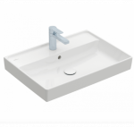 Praustuvas Villeroy - Boch Collaro 65x47cm : Spalva - Balta blizgi (White Alpine) - Ceramic Plus danga