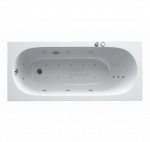 Masažinė vonia Villeroy-Boch Oberon 180x80 su Koller Super Lux masažo sistema