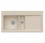 Villeroy - Boch Subway 60 keraminė plautuvė : Dubuo - dubuo de&scaron;inėje pusėje, Spalva - Balta matinė, Ventilis - Įprastas ventilis