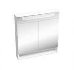 Ravak MC Classic II veidrodinė spintelė 70 x 14 x 76 cm, su LED ap&scaron;vietimu, balta &scaron;oninė apdaila : Spintelės plotis - 700 mm
