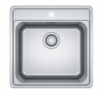 FRANKE nerūdijančio plieno plautuvė BCX 610-51 : Spalva - Nerūdijančio plieno