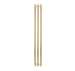 Wellmer Verona nerūdijančio plieno rank&scaron;luosčių džiovintuvas, 120 cm, 3 strypai