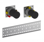 Keuco IXMO potinkinės dalys termostatiniam mai&scaron;ytuvui, 3 krypčių
