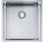 Franke BXX 210/110-40 nerūdijančio plieno plautuvė : Spalva - Nerūdijančio plieno, Ventilis - Ekscentrinis ventilis