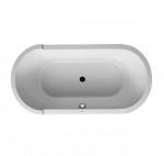 Duravit Starck laisvai pastatoma vonia 1600x800 : Spalva - Balta blizgi, Vonios ilgis - 1600 mm, Vonios plotis - 800 mm