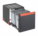 Franke &scaron;iuk&scaron;lių rū&scaron;iavimo sistema Cube 40, 2 kibirėliai