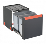 Franke &scaron;iuk&scaron;lių rū&scaron;iavimo sistema Cube 40, 3 kibirėliai