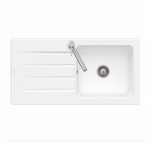 Villeroy - Boch Architectura 60 keraminė plautuvė : Spalva - Juoda metalizuota, Ventilis - Ekscentrinis ventilis