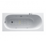 Masažinė vonia Villeroy-Boch Oberon 180x80 su Koller Nano-Future masažo sistema
